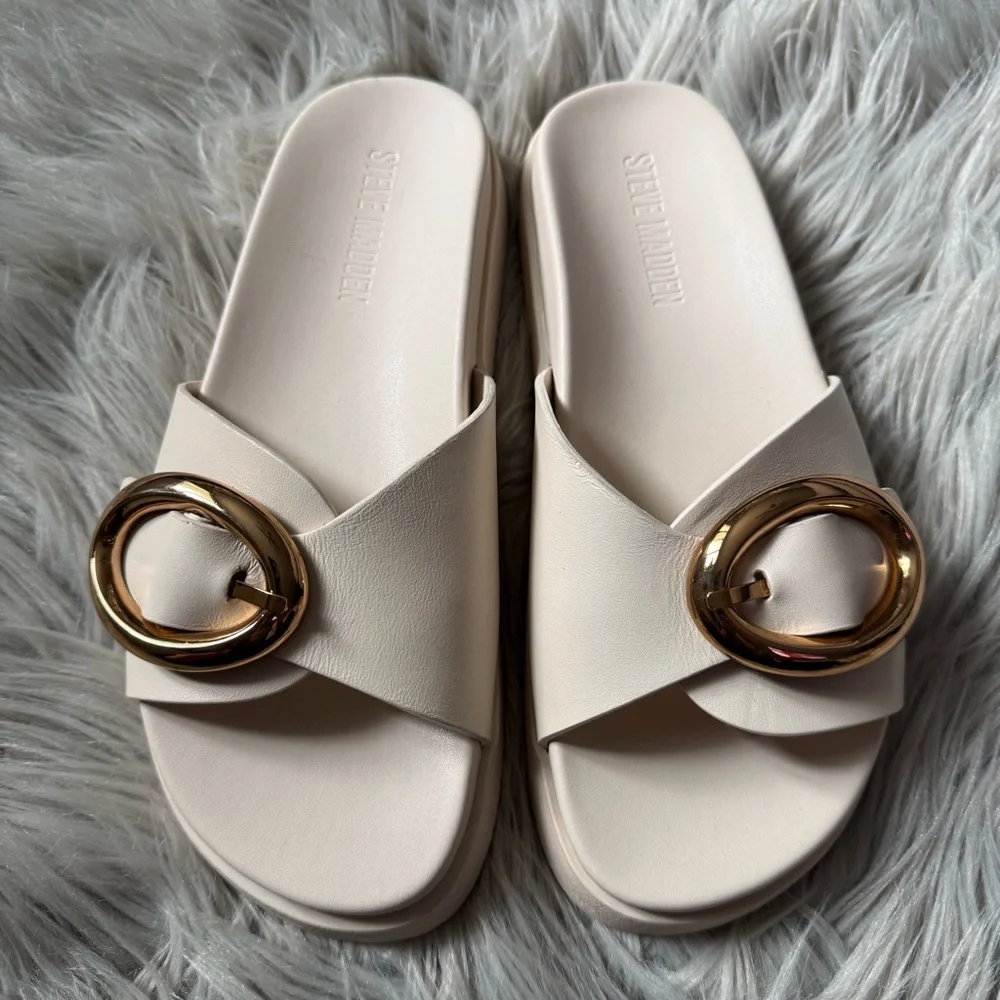 STEVE MADDEN Mandie Slide Sandal Size 7.5 NWOB